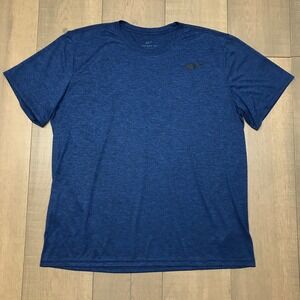 Nike Shirt Tee Top Mens Size XL Blue Dri-Fit Seasonal Legend Fitness Lightweight